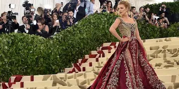 Met Gala Blake Lively Versace
