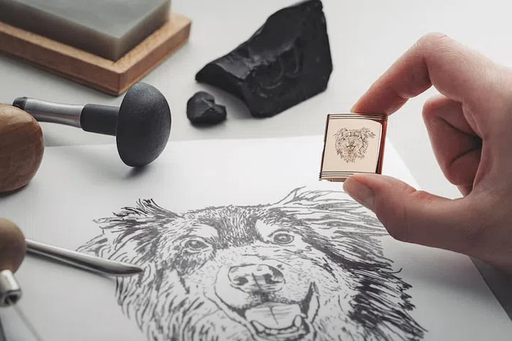 Jaeger-LeCoultre’s engraving service. (Photo: Jaeger-LeCoultre)