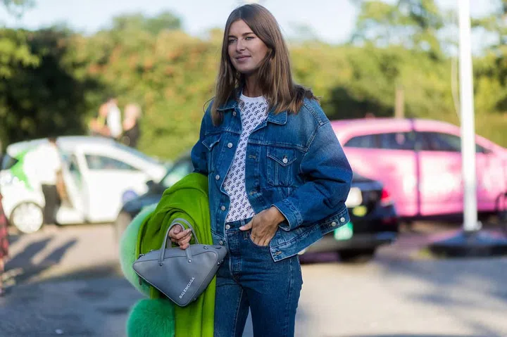 Double denim is an easy win. Photo: Getty 