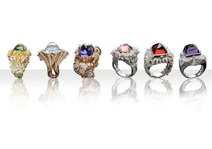 Jewels of Architecture capsule ring collection 