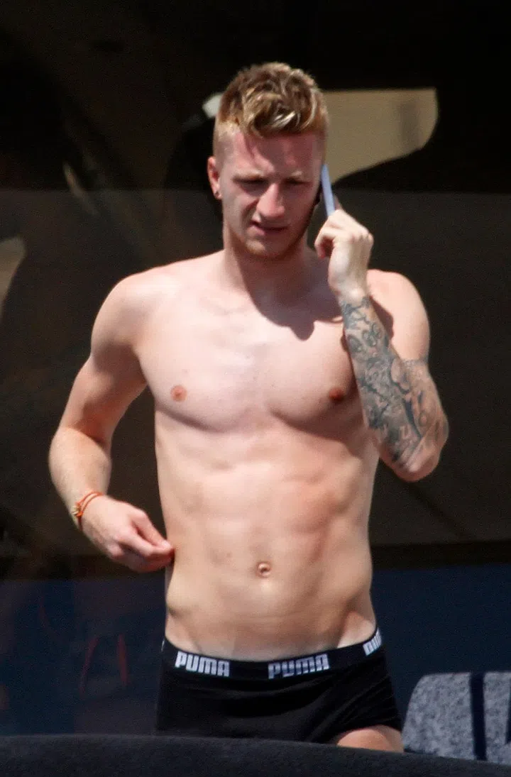 Playing for Germany.
Photo: Getty