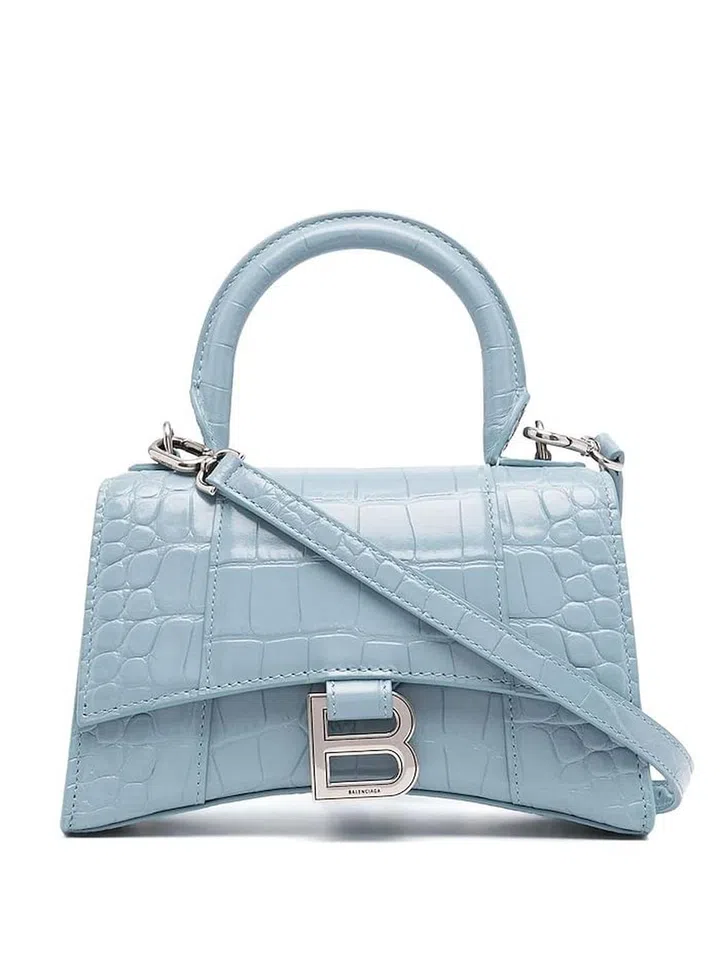 Hourglass XS Tote Bag, $3,350, Balenciaga at Farfetch