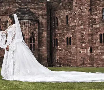 And The Bride Wore... Custom Cavalli Couture