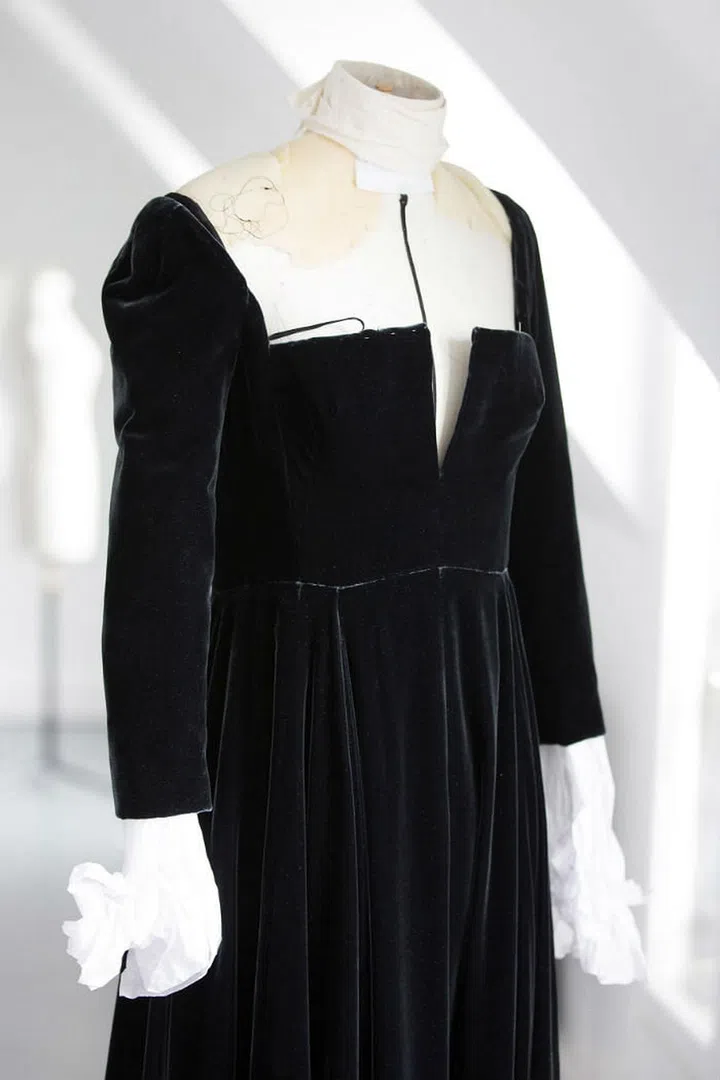 The full skirt is then added and the structure of the gown starts to come together. Photo: Dior 