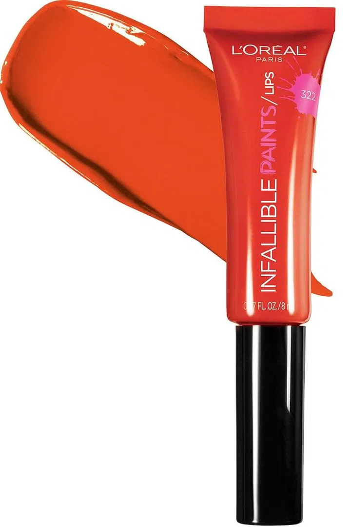 L'oreal Paris Infallible Paints Lipcolour in Orange 