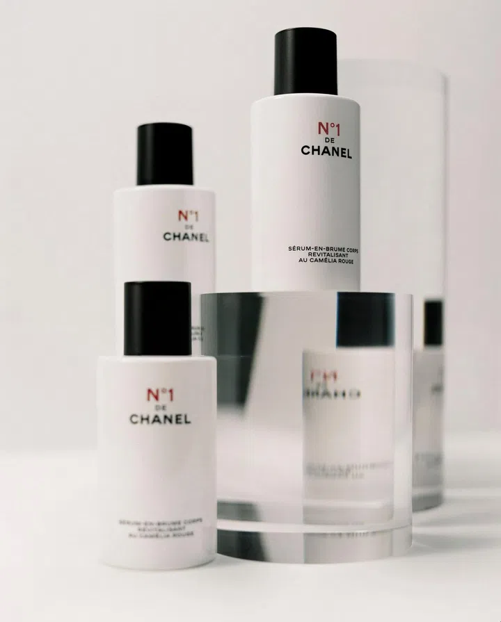 N°1 DE CHANEL Revitalizing Body Serum-in-Mist, $125, Chanel