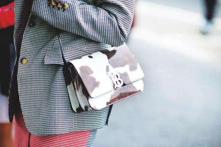 Cow print is a cool alternative to animal spots or stripes. (Photo: Showbit)