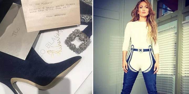 J.Lo Reveals How Hard It Was To Dance In The $4,350 Boots Rihanna Sent Her