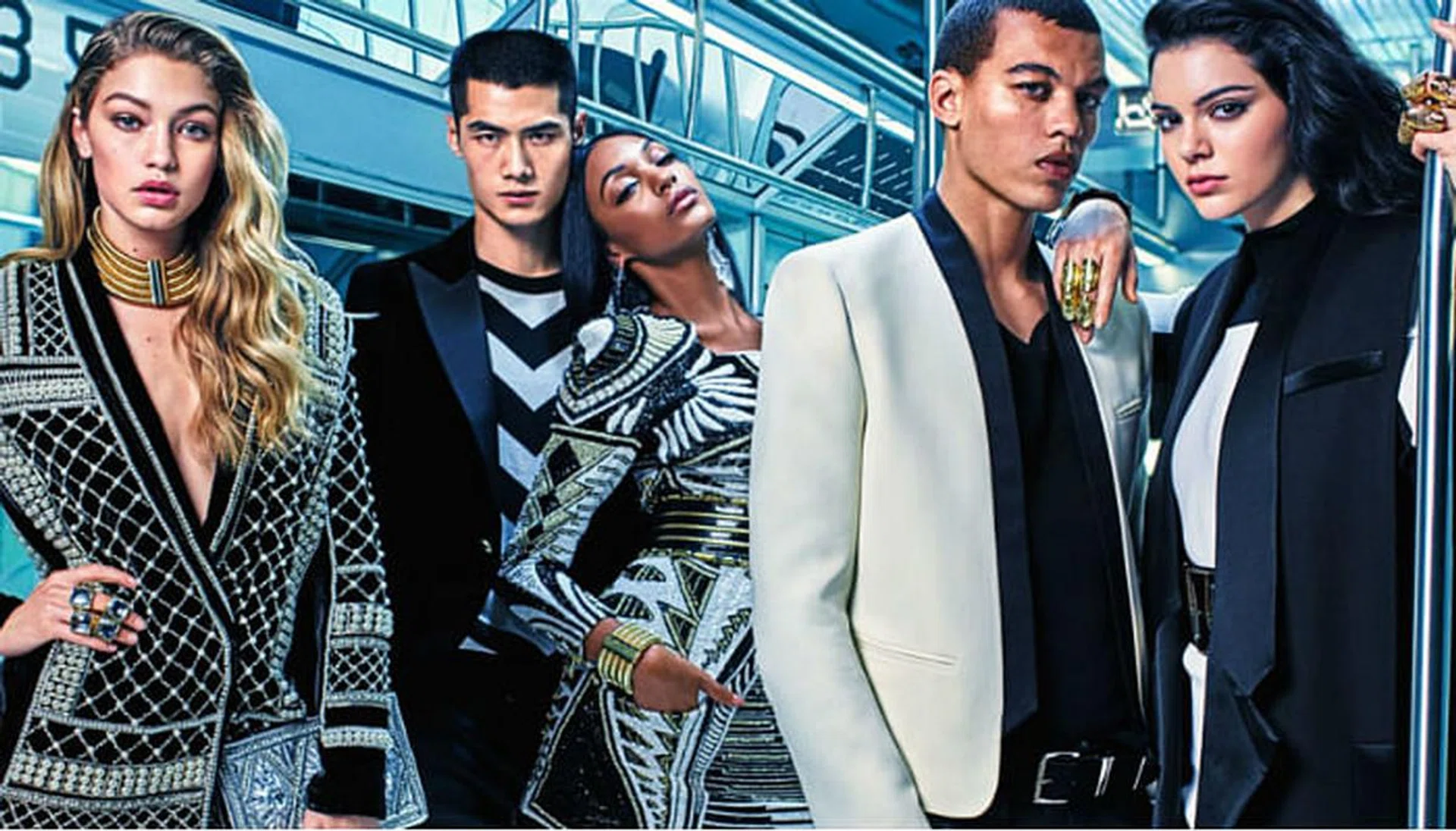 Balmain, H&M, Kendall Jenner