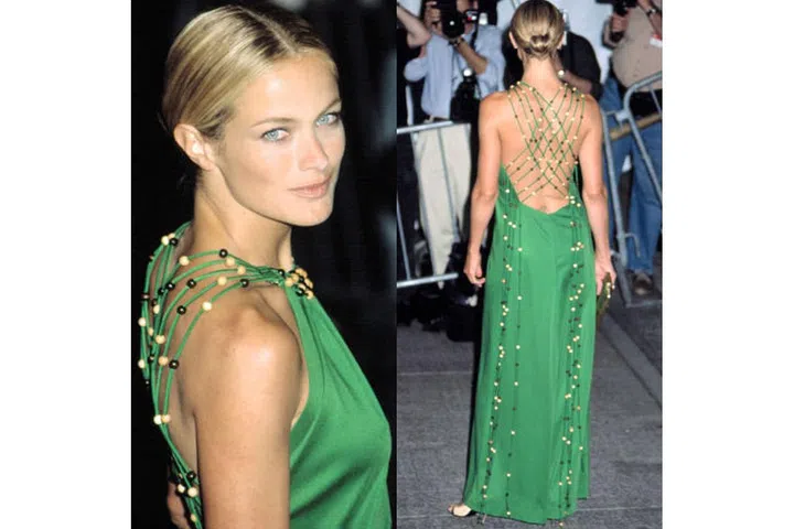 Carolyn Murphy at the Met Gala proves that fashion requires 360 degrees of glamour. Photo: Getty