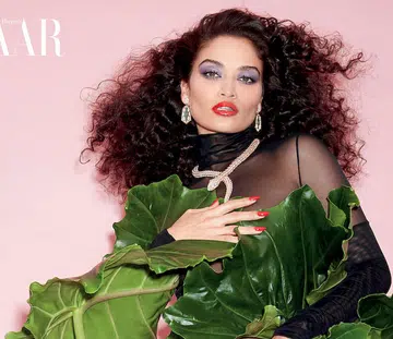 Shanina Shaik Harper's BAZAAR Singapore January 2021