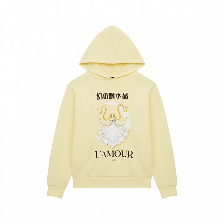 Cotton sweatshirt, $330, Maje
