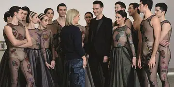 Maria Grazia Chiuri Unveils Dior Ballet Costumes In Rome