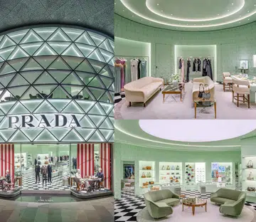 Prada ION Orchard boutique mens womens prada caffe