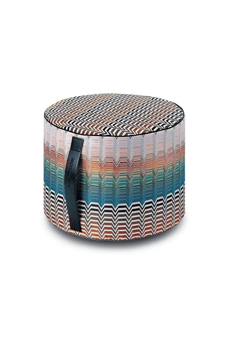 Missoni's iconic printed textiles were translated into interiors way back in 1983, thirty years after the Italian knitwear label was founded. The line now includes everything from cushions and crockery to upholstered furniture and provides the perfect pop of colour for a neutral scheme.