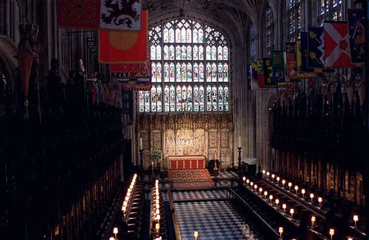 The interior of St. Georges Chapel Photo: Getty