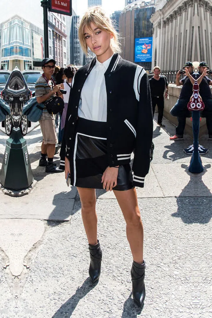 Age: 19
The buzzworthy model made her NYFW debut at Tommy Hilfiger last year, but her forte isn't just limited to the runways. Baldwin's personal style is sleek meets rock and roll, all tied in with her signature sultry pout.