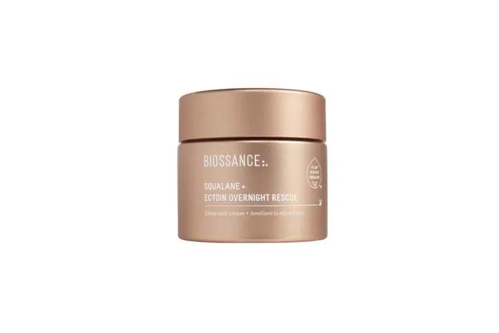 Squalane + Ectoin Overnight Rescue, $112 for 50ml, Biossance 