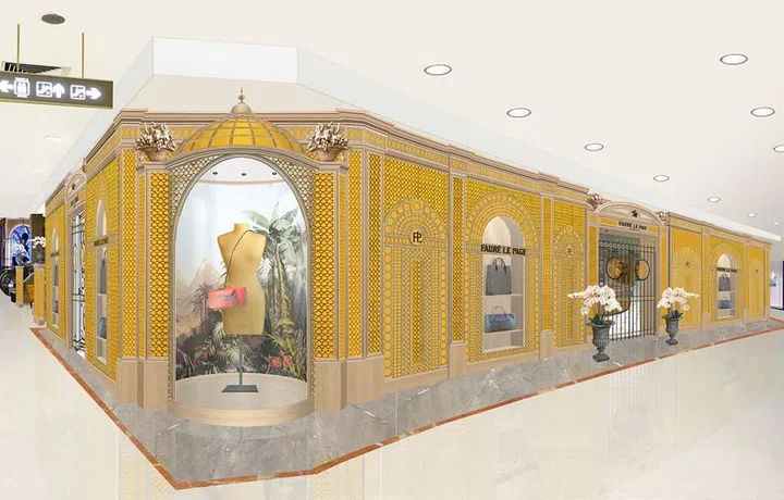 The Fauré Le Page boutique at Takashimaya Shopping Centre