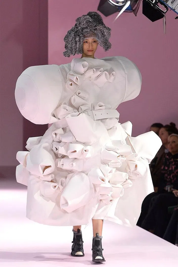 Definitely not a commuter-friendly look. Photo: Getty 