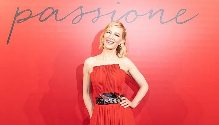 Cate Blanchett at the Si Passione launch in Shanghai