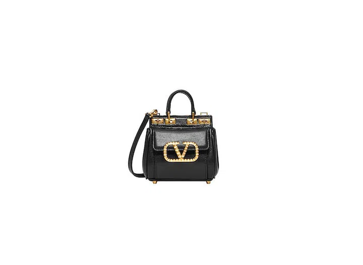 【未使用品箱付き】VALENTINO Black Rockstud　Bag Buy Valentino Bags Black Cross-Body Divina Tassel Bag from Next