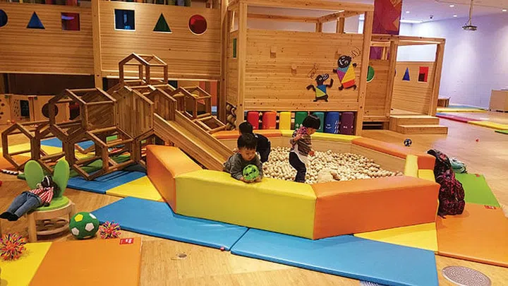 Playtime at i-Play at Dongdaemun Design Plaza.