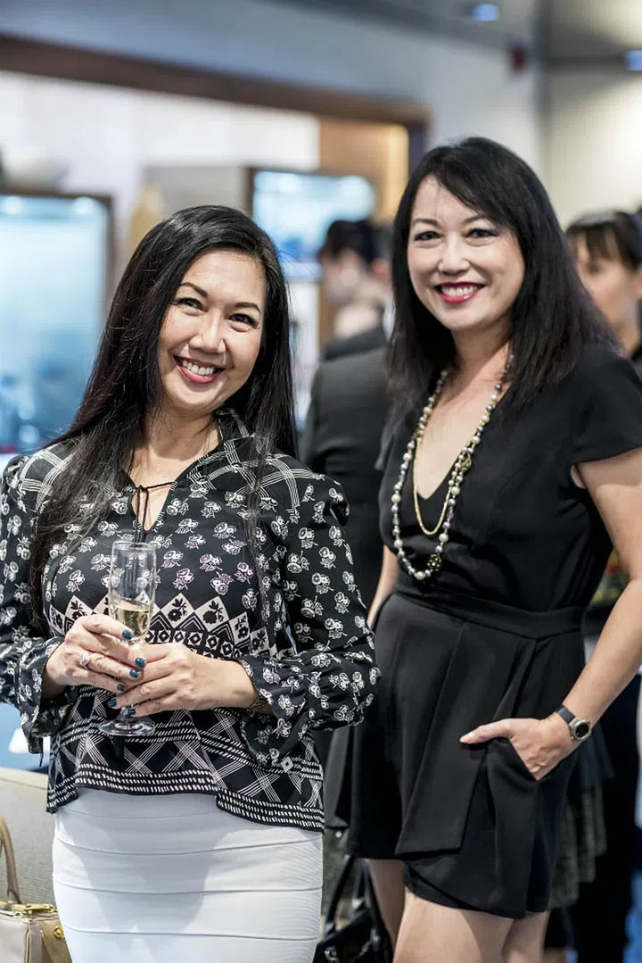 Grace Moh and Toshiko Kadir. Photo: Allen Tan