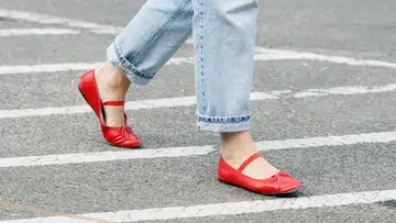 Chinese New Year Flats Ballerina Pumps Mary-Janes Mules