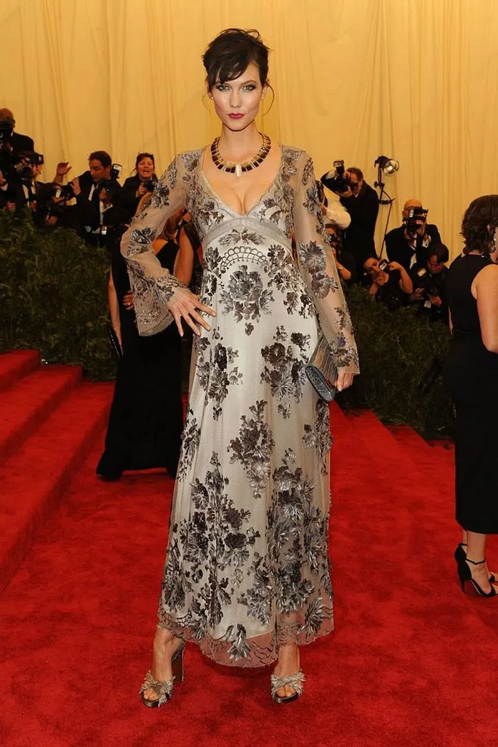 When: May 2013
Where: 'PUNK: Chaos to Couture' Costume Institute Gala
Wearing: Louis Vuitton