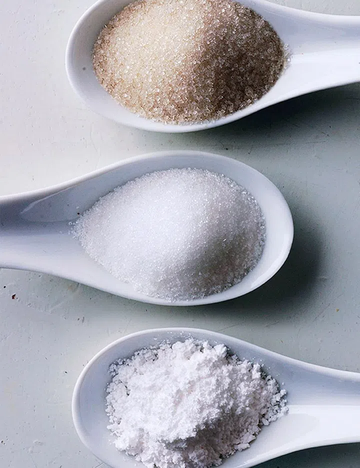 Three more to file under “Fine for your body, not your face.” The granules — commonly used in DIY exfoliating scrubs — can have rough or jagged edges, or may simply be too harsh on sensitive skin, potentially leaving it red and raw. A kinder, gentler way to glow: lightly rub skin in a circular motion with a soft washcloth while cleansing.
Photo: Getty