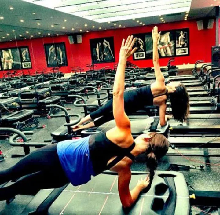 "I'm eager to come to the UK to do a workout with Russell [Bateman], the founder of SBC. My friend Millie Macintosh raves about his workouts, so I'll call her up to do a class together next time I'm back in London."
