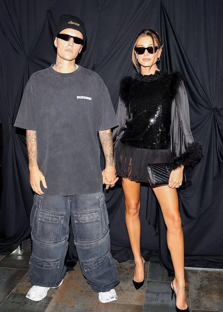 Justin Bieber and Hailey Bieber (Photo: Balenciaga)