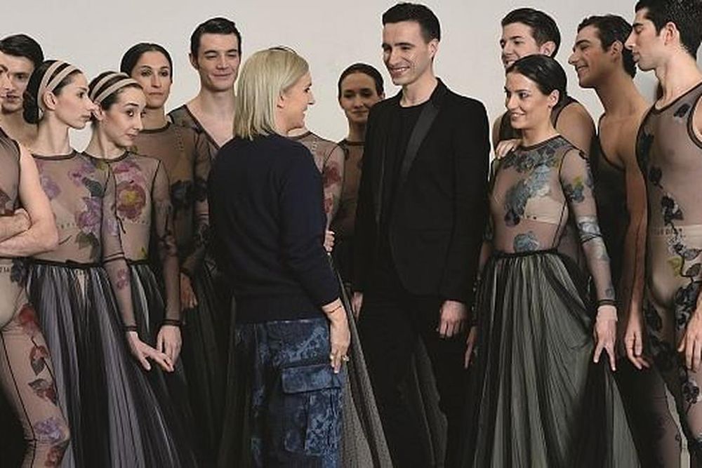 Maria Grazia Chiuri Unveils Dior Ballet Costumes In Rome