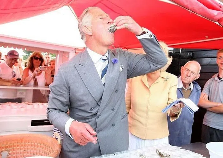 Prince Charles visiting Whitstable Oyster Festival in Kent in 2013. Photo: Getty