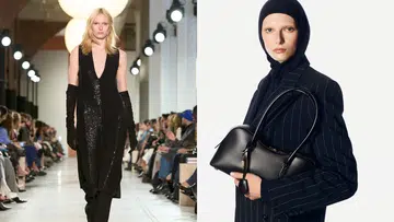 Alex Consani for Michael Kors and Stella McCartney