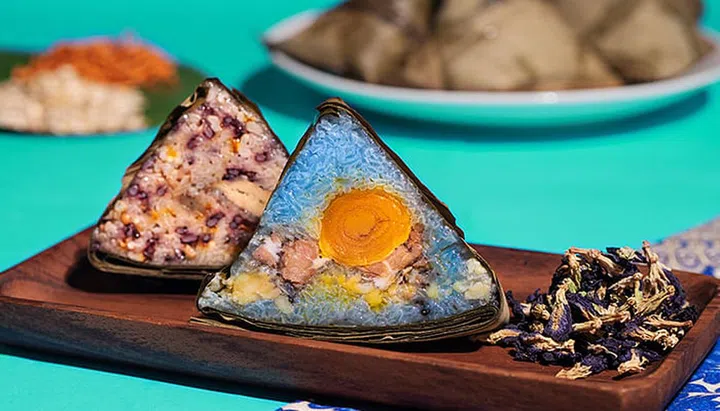 #PlantForward Truffle Multigrain Dumpling, $13, from Mitzo