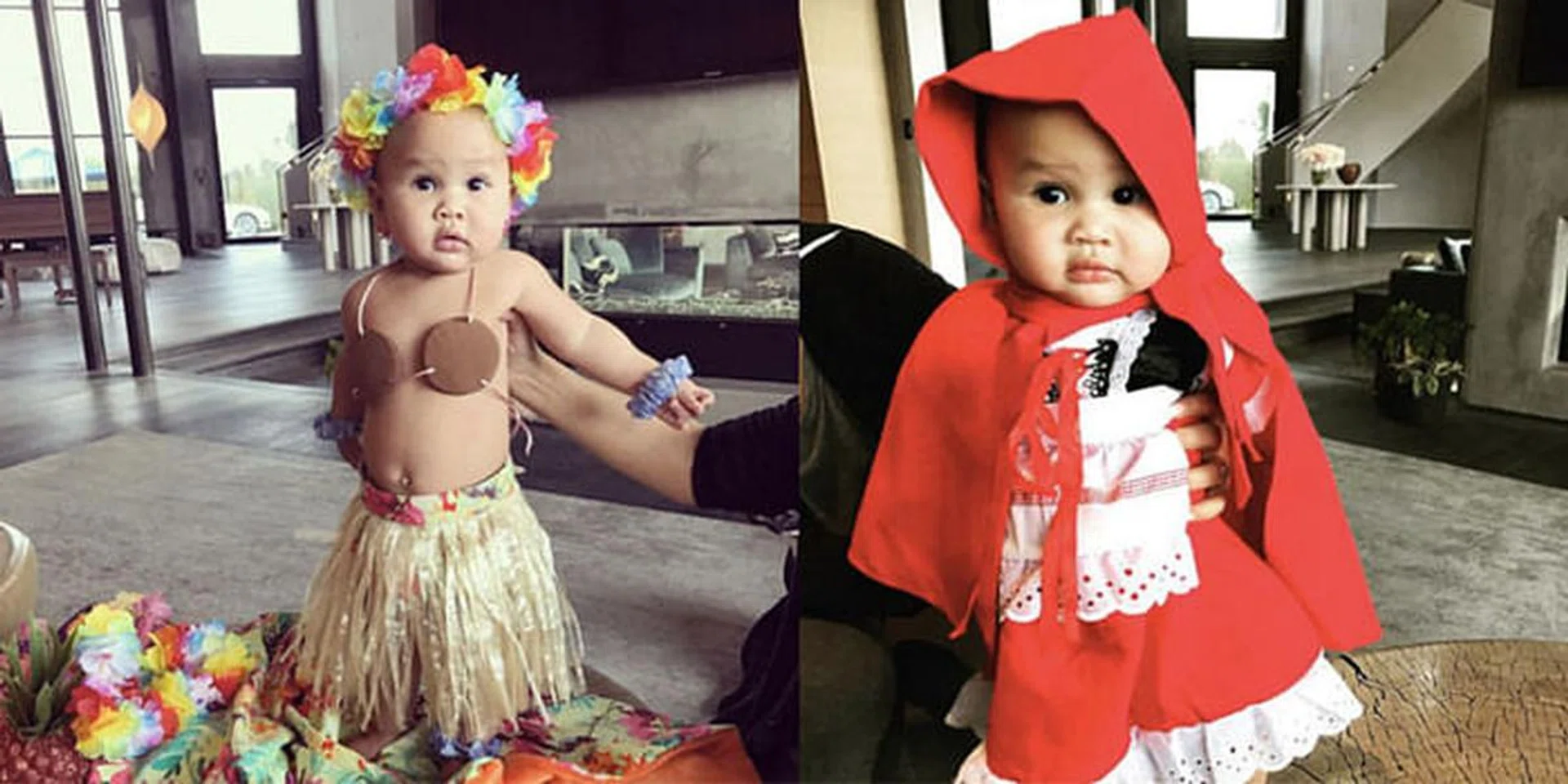 Chrissy Teigen Can't Stop, Won't Stop Dressing Daughter Luna In Halloween Costumes