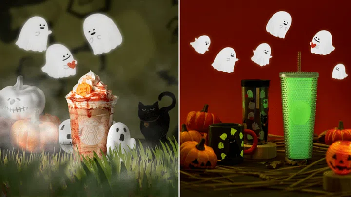 Starbucks' Halloween Collection 2021 (Photo: Starbucks)