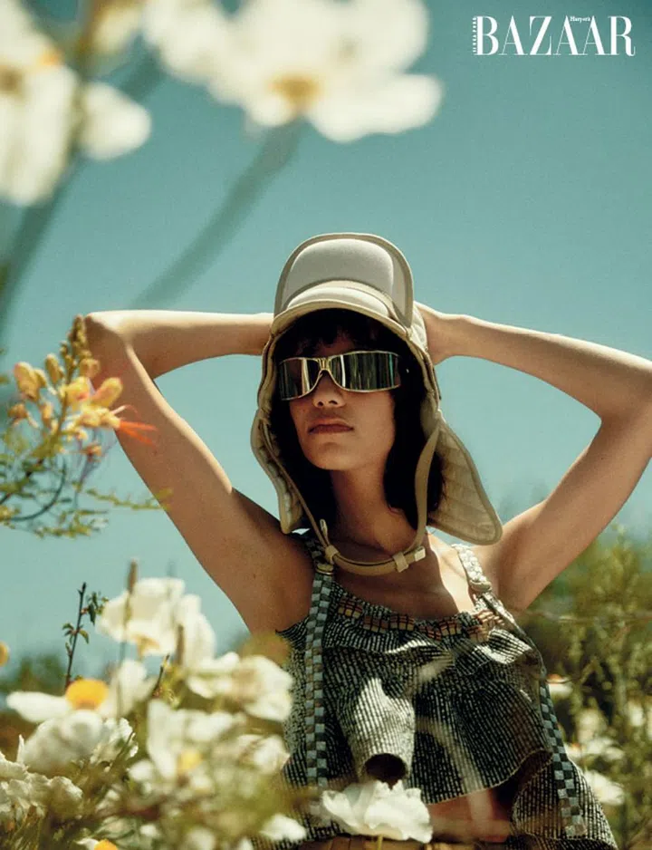 Camisole; trousers; hat; sunglasses, Louis Vuitton.

Photo: Alvin Kean Wong