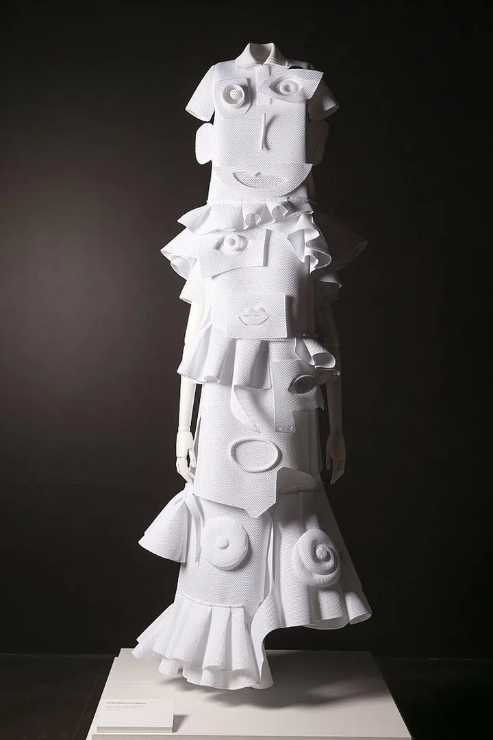 Installation view of Viktor&Rolf: Fashion Artists at the National Gallery of Victoria. Photo: Wayne Taylor 