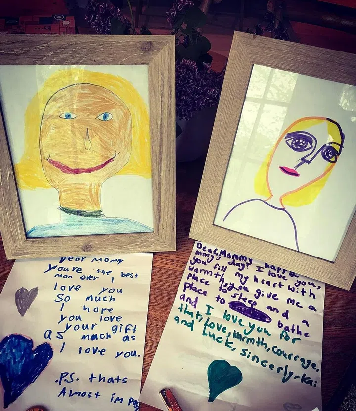 "Lucky me!!! ❤️??". Photo: @naomiwatts