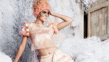 kendall jenner in spring couture