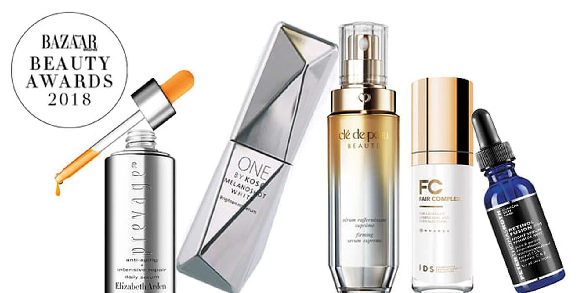 BAZAAR Beauty Awards 2018 skincare best serums anti-ageing moisturising hydration youth boosting radiance glow