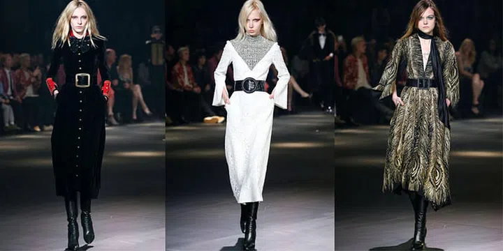 Hedi Slimane's Best Runway Moments At Saint Laurent