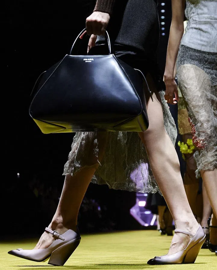 Prada fall/winter 2022 (Photo: Pietro D'Aprano/Getty Images)