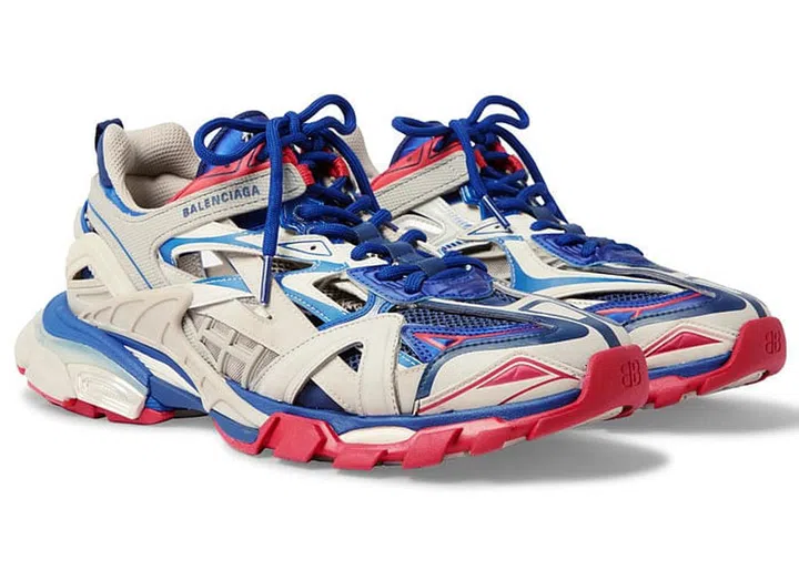 Geek chic does not get any better than this. Expertly comprised of 176 different pieces, these sneakers are made from a combination of nylon and mesh set on rubber soles and feature the brand's emblem at the sides. Available on Mr Porter.