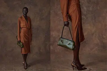 Ferragamo Hug East-West bag shot from PreFall 2026 collection