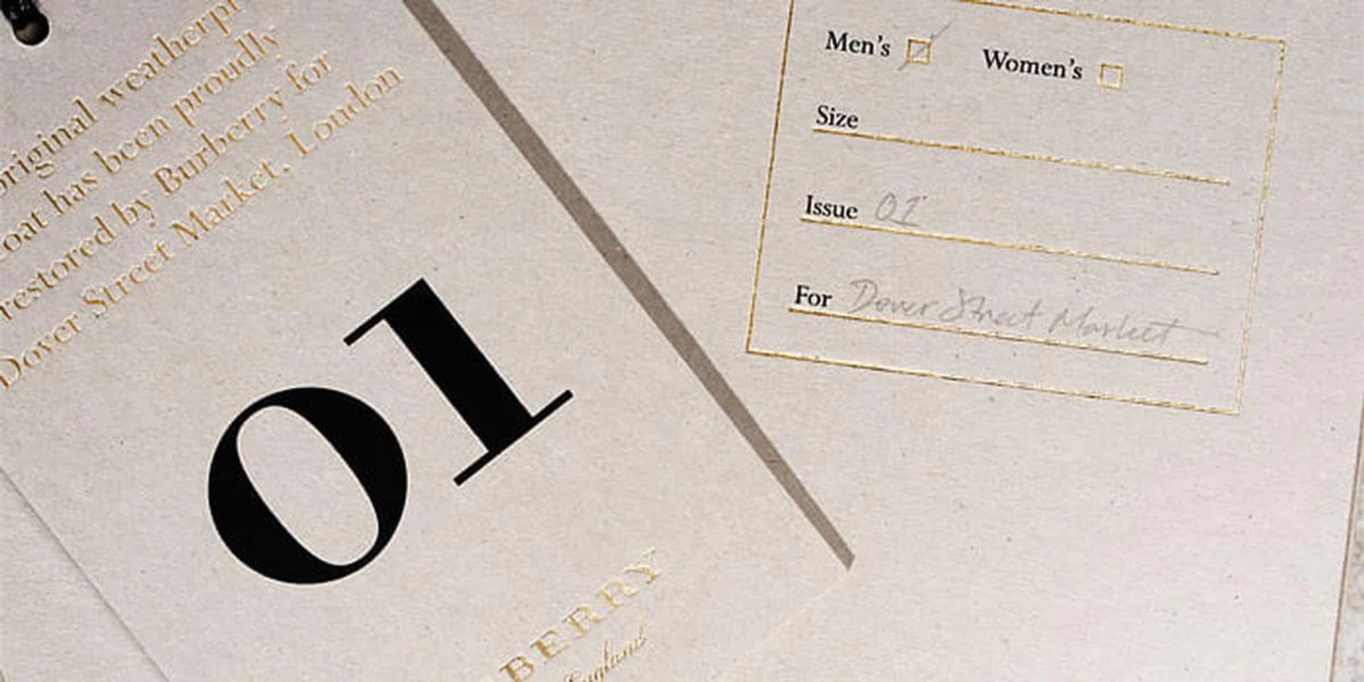 Burberry for Dover Street Market