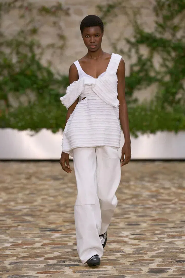 Quintessentially Scandi Juxtapositions At Cecilie Bahnsen Spring